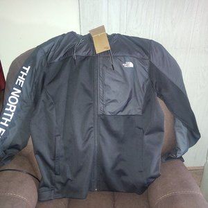 The North Face Men's Essential Fleece Full-Zip Hoodie Size XXL Black